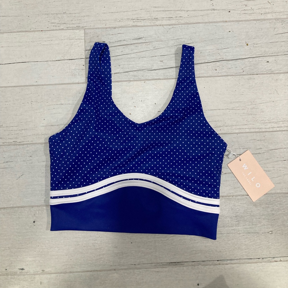New WILO athletic bra size  varieties  color multi.